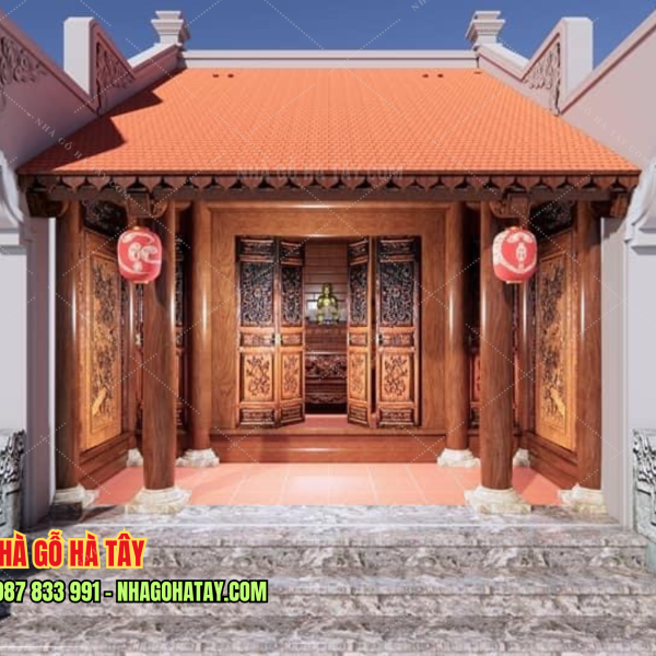 Nhà Gỗ Thờ Gia Tiên