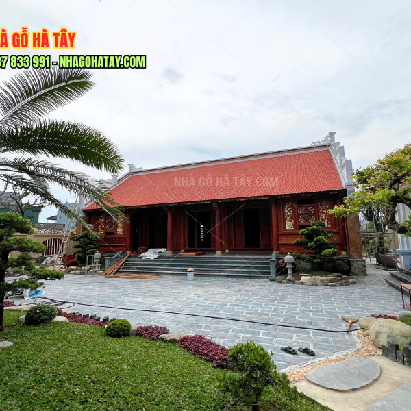 Nhà Gỗ 5 Gian Truyền Thống